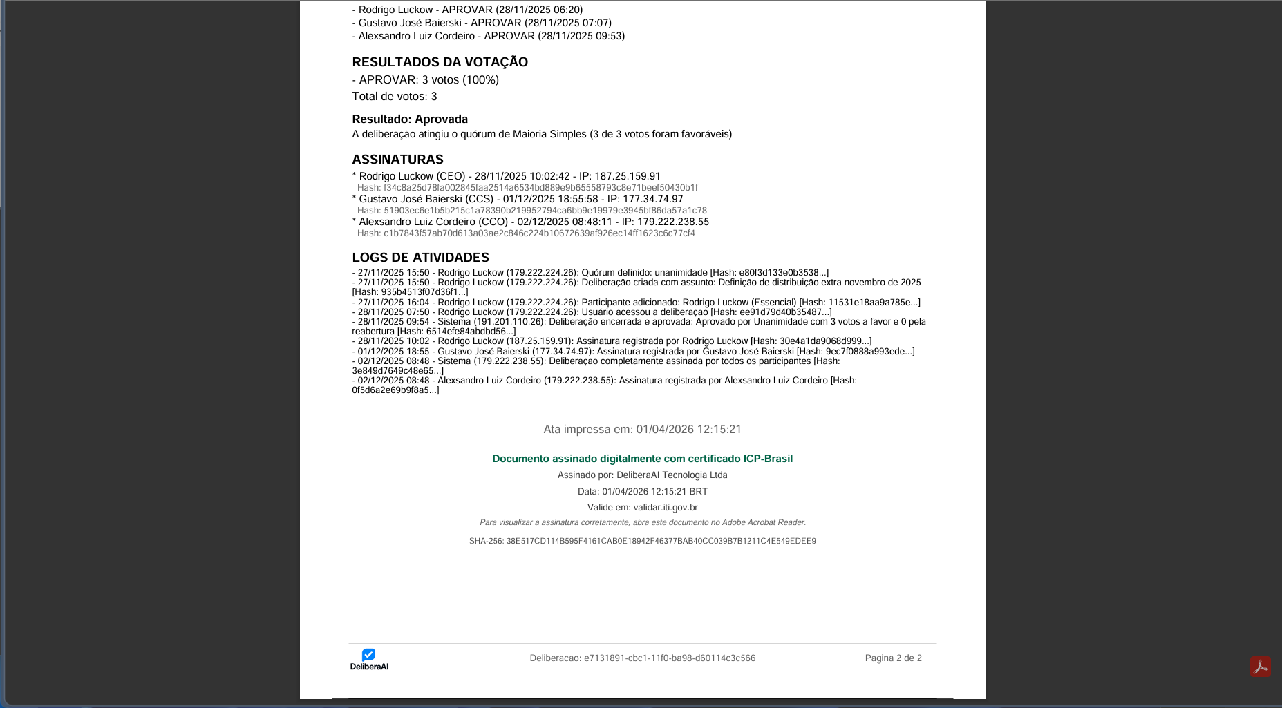 Deliberte - Visão 5